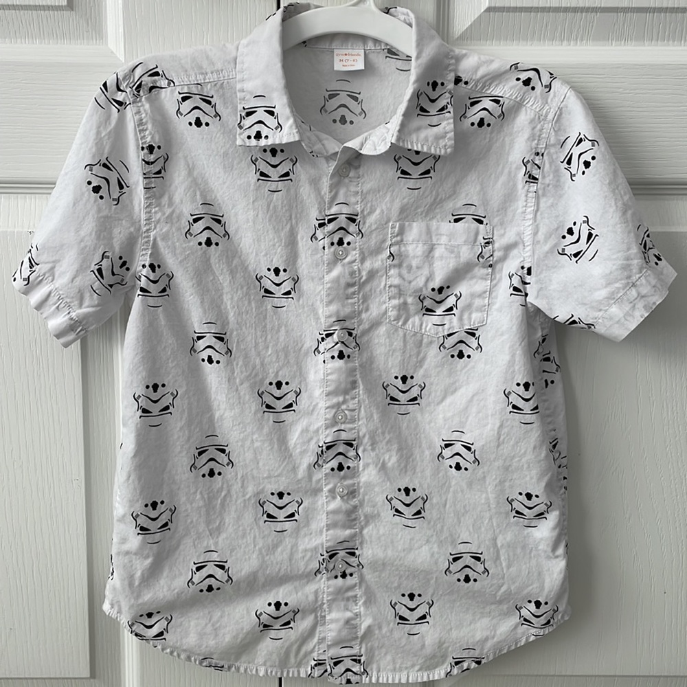 Gymboree STAR WARS Storm Trooper Shirt